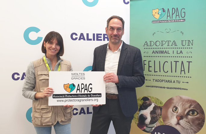 Calier dona 2.000 euros en medicaments a la Protectora de Granollers