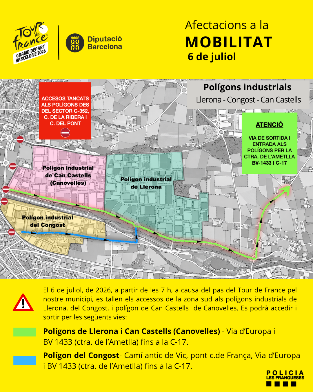 Afectacions a la Mobilitat 